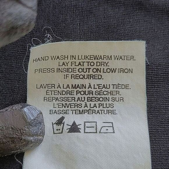 Vtg slinky black rib knit fit and flare midi skirt - Picture 6 of 9